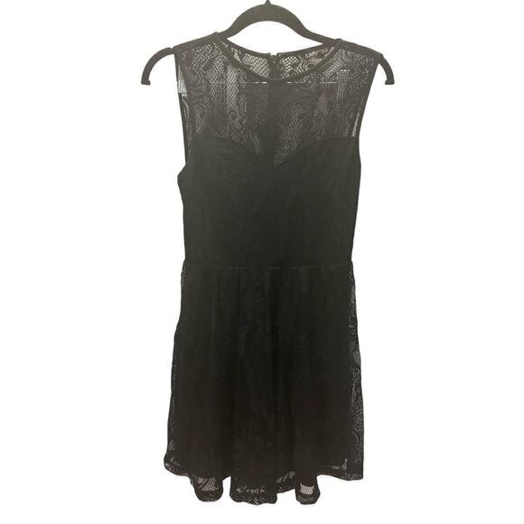 Express Dresses & Skirts - Express Black Lace Sheer Dress